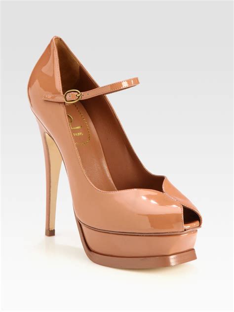 ysl tribute pump sizing|YSL kitten heels.